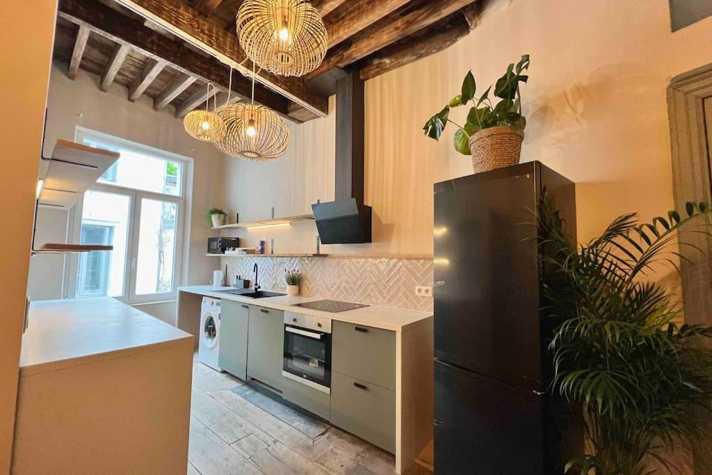 לייז' Maison Avec 4 Suites & Rooftop En Plein Centre Ville - Place Saint Paul מראה חיצוני תמונה